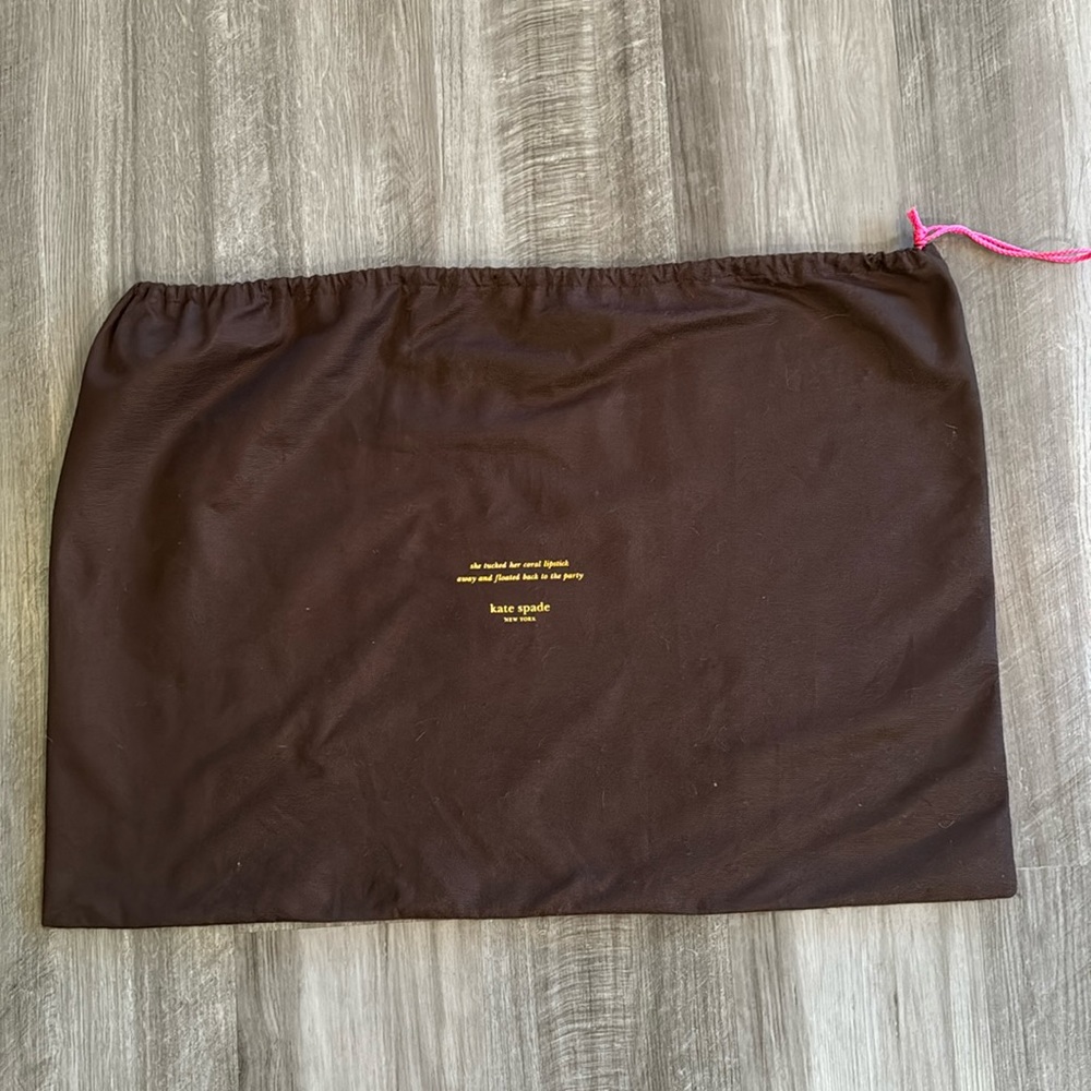 Extra Large Kate Spade Dust Bag